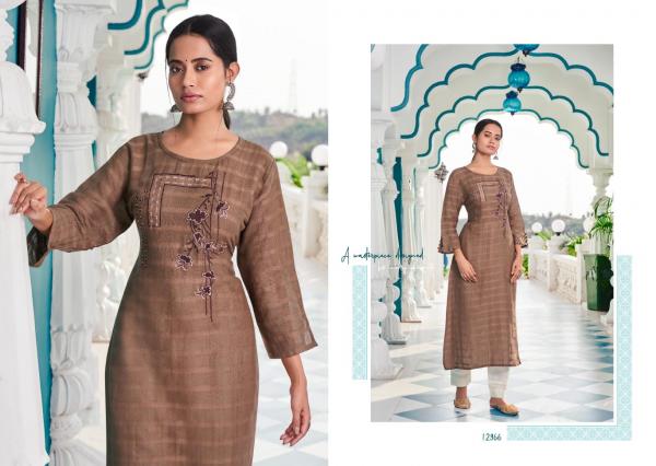 Kalaroop Beetle Fancy Rayon Embroidery Kurti 